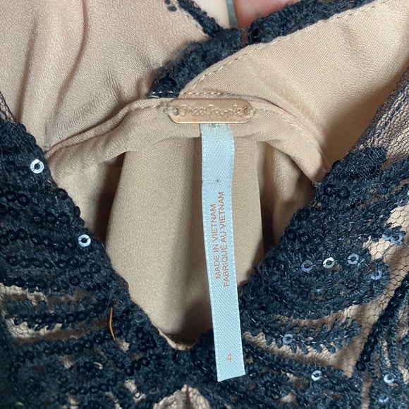 Free People Night Shimmer Mini Dress​ - Picture 4 of 4